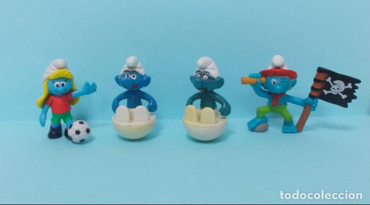 Figuras de goma y PVC: LOTE DE PITUFOS - VARIADO - Foto 1