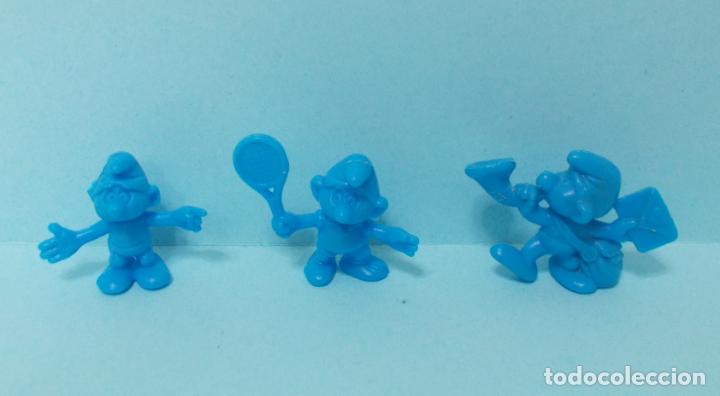 Figuras de goma y PVC: LOTE DE PITUFOS - Foto 1