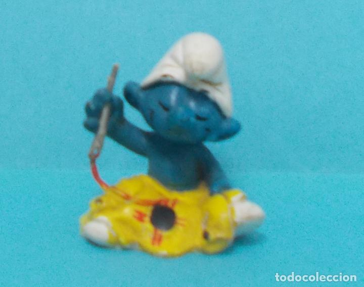 Figuras de goma y PVC: PITUFO - ORIGINAL SCHLEICH - Foto 1