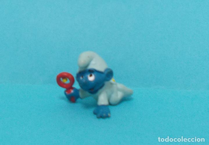 Figuras de goma y PVC: PITUFO - ORIGINAL SCHLEICH - Foto 1