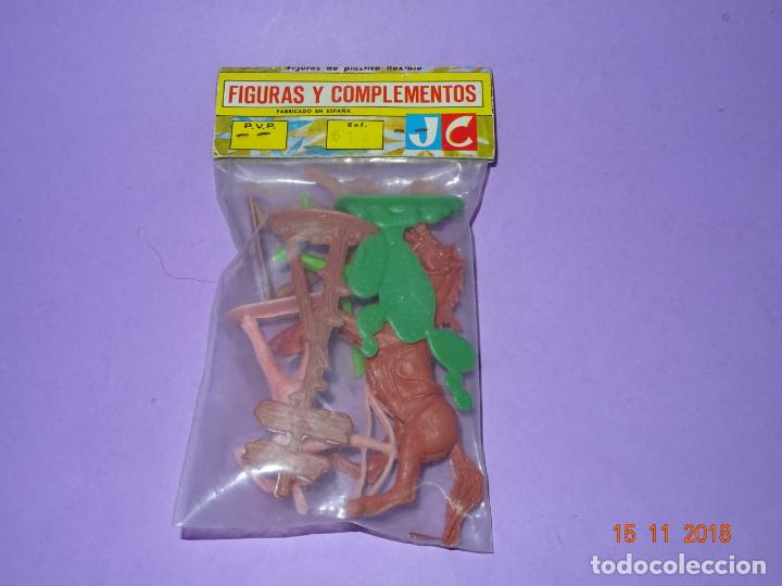Figuras de goma y PVC: Antigua Bolsa de Figuras y Complementos de JECSAN sin Abrir - Foto 1