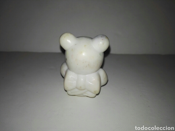 Figuras de goma y PVC: Figure White Sitting Bear PVC - Foto 3