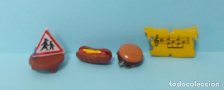 Figuras de Goma y PVC: PITUFOS - LOTE DE ACCESORIOS ORIGINALES SCHLEICH