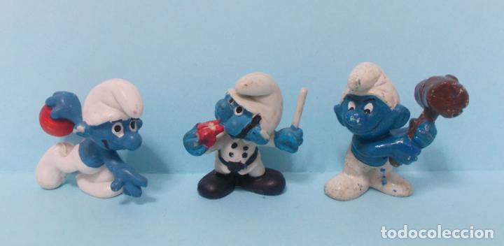 Figuras de goma y PVC: LOTE DE PITUFOS - BOOTLEG - SPAIN - Foto 1