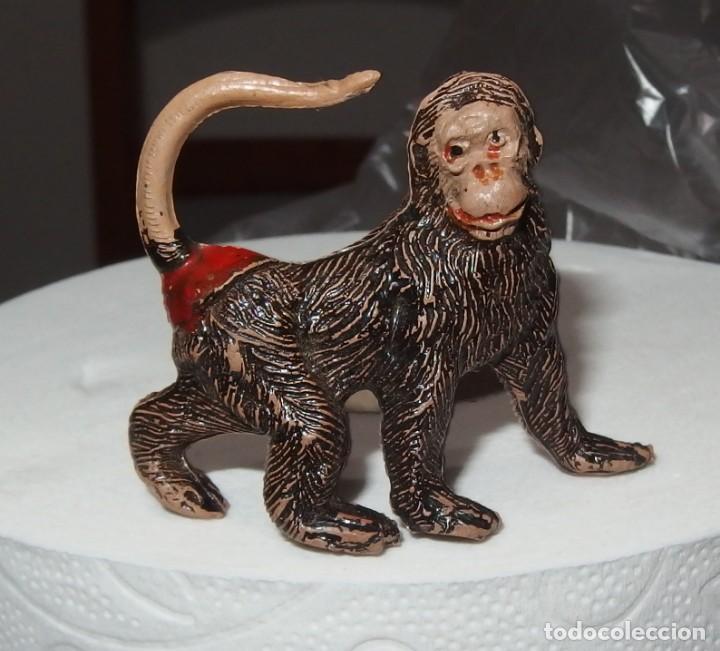 Figuras de goma y PVC: MONO DE PECH,A&Ntilde;OS 60 - Foto 1