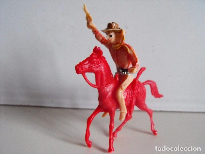 Figuras de goma y PVC: COMANSI. Vaquero a caballo. Oeste. - Foto 2