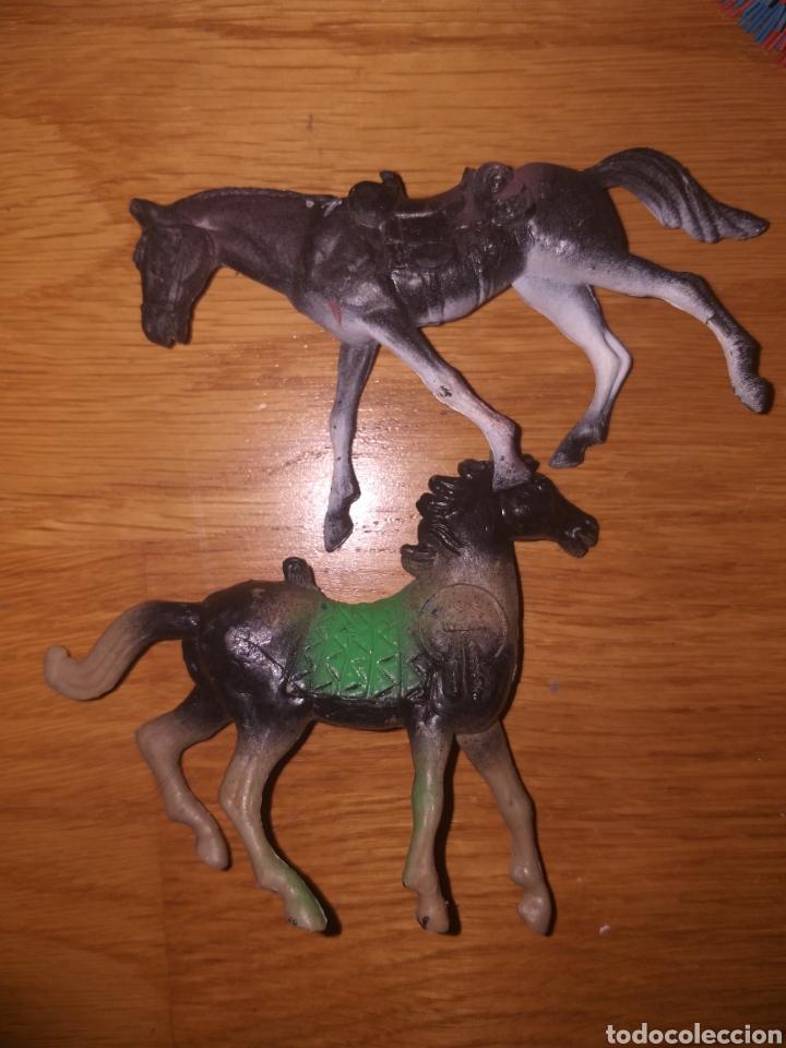 Figuras de goma y PVC: Caballos del oeste de comansi - Foto 1