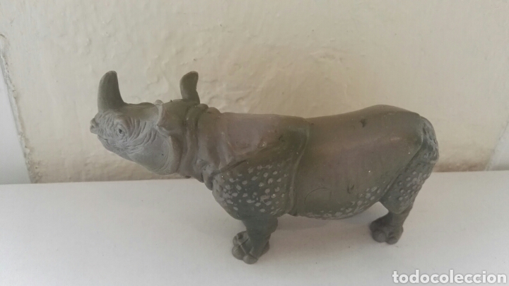 Figuras de goma y PVC: Figura Rinoceronte - Foto 2
