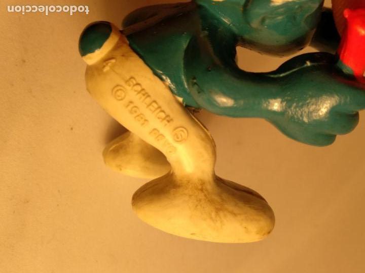 Figuras de goma y PVC: pitufos pitufo lapiz 1981 schleich - Foto 2