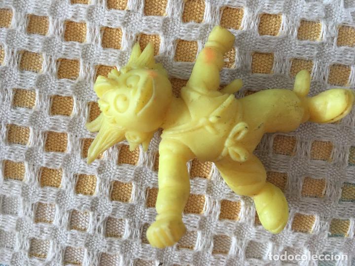 Figuras de Goma y PVC: SON GOKU AMARILLO GOMA MATUTANO 1988 TOEI