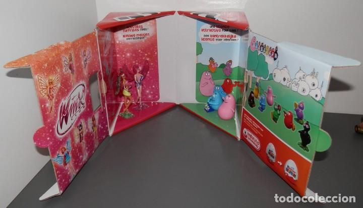Figuras de Goma Kinder: DIORAMA KINDER SUPRISE DE LA SERIE BARBAPAPA Y WINX