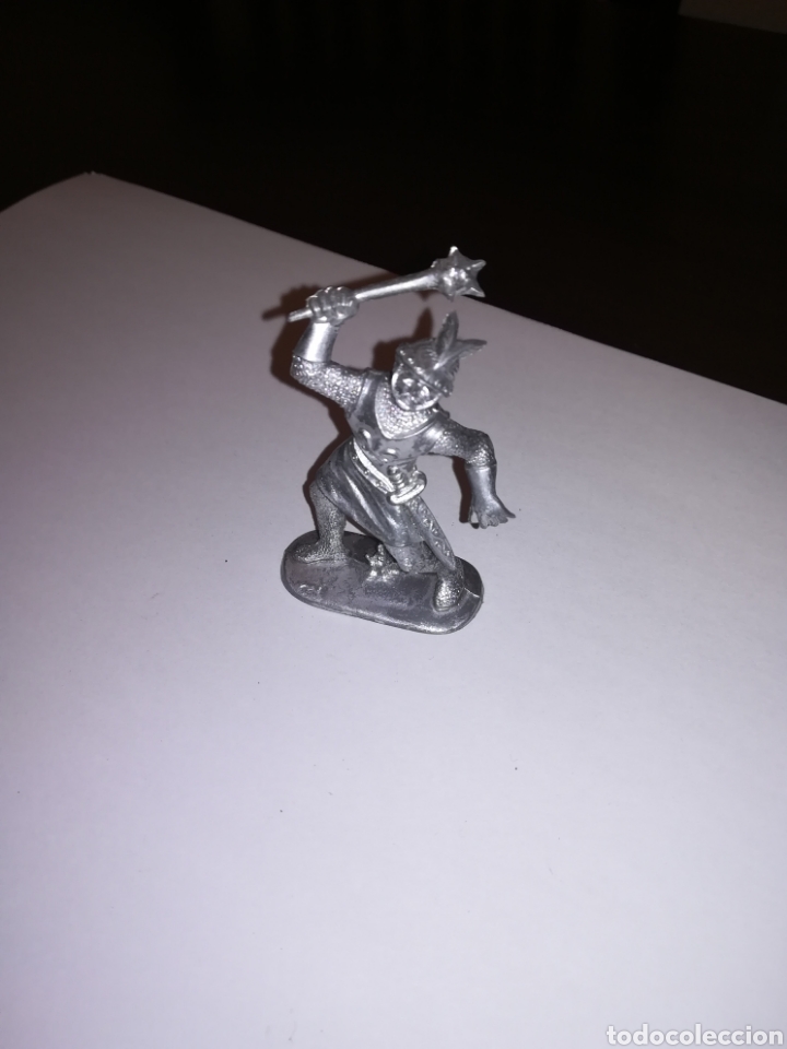 Figuras de goma y PVC: FIGURA DE PLASTICO GUERRERO MEDIEVAL JEAN MADE IN GERMANY A&Ntilde;OS 60 Y 70
