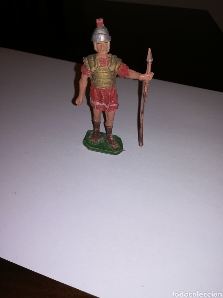 Figure di Gomma e PVC: OLIVER FIGURA DE PLASTICO A&Ntilde;OS 60 Y 70 LEGIONARIO ROMANO PARA BELEN O NACIMIENTO
