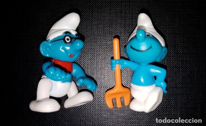 Figuras de Goma y PVC: FIGURAS 02 PITUFO FILOSOFO Y OTRO NUEVOS