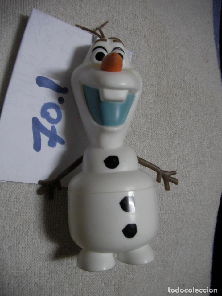 Figurines en Caoutchouc et PVC: FIGURA DIBUJOS ANIMADOS MU&Ntilde;ECO DE NIEVE