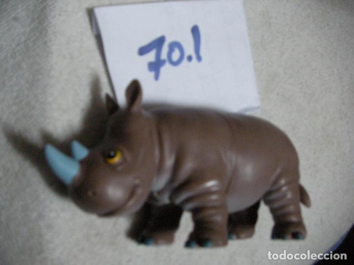 Gummi- und PVC-Figuren: FIGURA DE GOMA O PVC RINOCERONTE - ENVIO INCLUIDO A ESPA&Ntilde;A