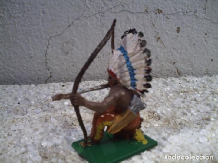 Figuras de goma y PVC: indio de goma de pech - Foto 1