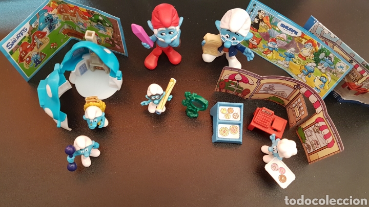 Kinder Figures: Pitufos Kinder McDonald's Burger King