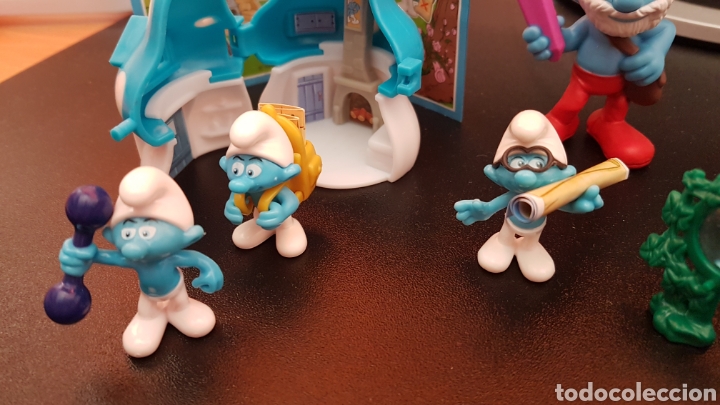 Figuras de goma Kinder: Pitufos Kinder McDonalds Burger King - Foto 4