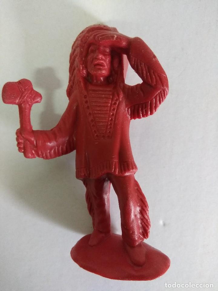 Figuras de goma y PVC: INDIO TIPO REAMSA/JECSAN. - Foto 1