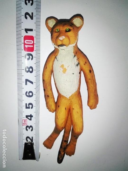 Figuras de goma y PVC: Mu&ntilde;eco figura leopardo rubber Cpp - Foto 1