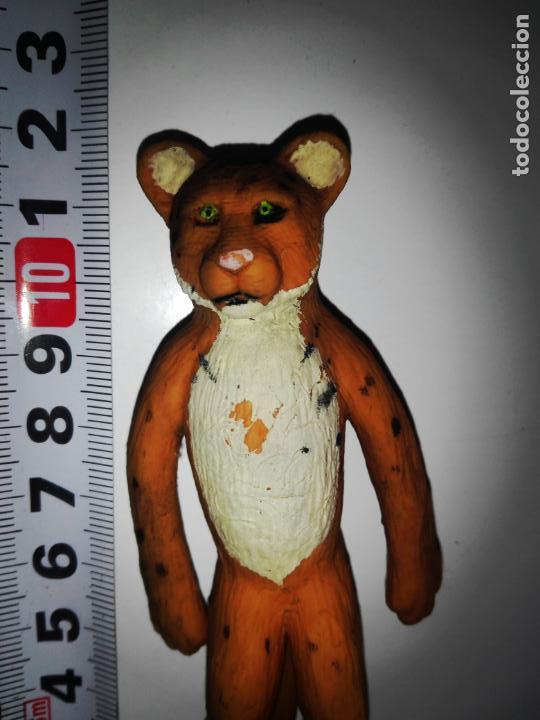 Figuras de goma y PVC: Mu&ntilde;eco figura leopardo rubber Cpp - Foto 2