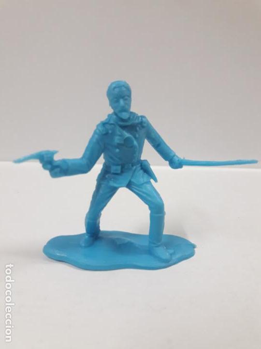 Figuras de goma y PVC: EL GENERAL CUSTER . MOLDE REAMSA - GOMARSA . EN PLASTICO MONOCOLOR - Foto 1