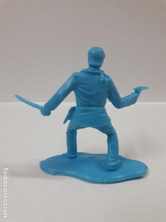 Figuras de goma y PVC: EL GENERAL CUSTER . MOLDE REAMSA - GOMARSA . EN PLASTICO MONOCOLOR - Foto 2