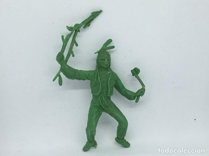 Figuras de goma y PVC: FIGURA INDIO DE COMANSI - Foto 1