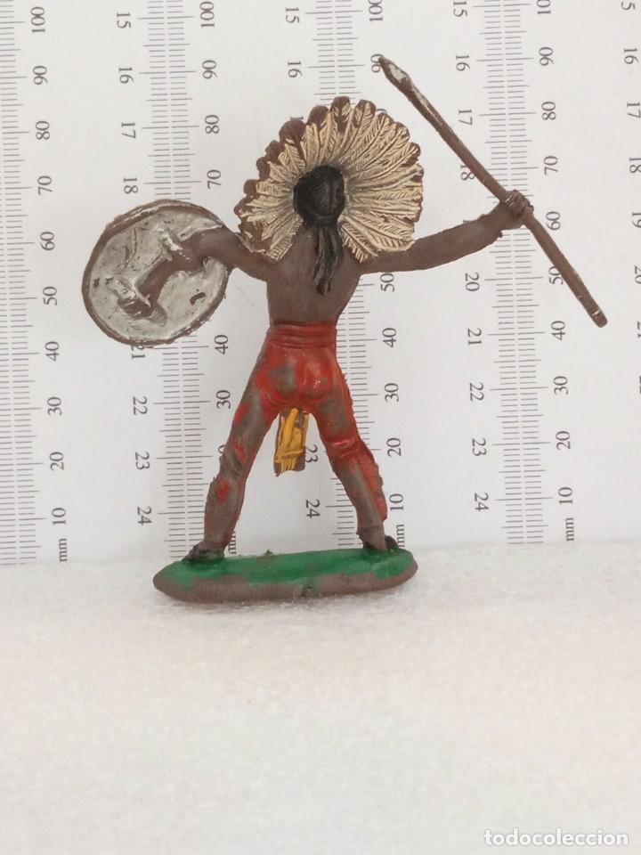 Figuras de goma y PVC: Jefe indio comansi - Foto 2