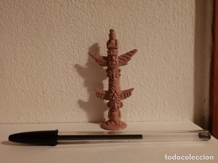 Figuras de goma y PVC: TOTEM MAYA - PVC - INDIOS - Foto 1