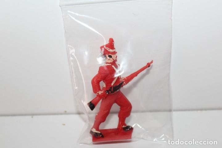 Figuras de Goma y PVC: ANTIGUA FIGURA PLASTICO SOLDADO OTEVEL GUERRA INDEPENDENCIA VENEZUELA MARCADO - A&Ntilde;O 60