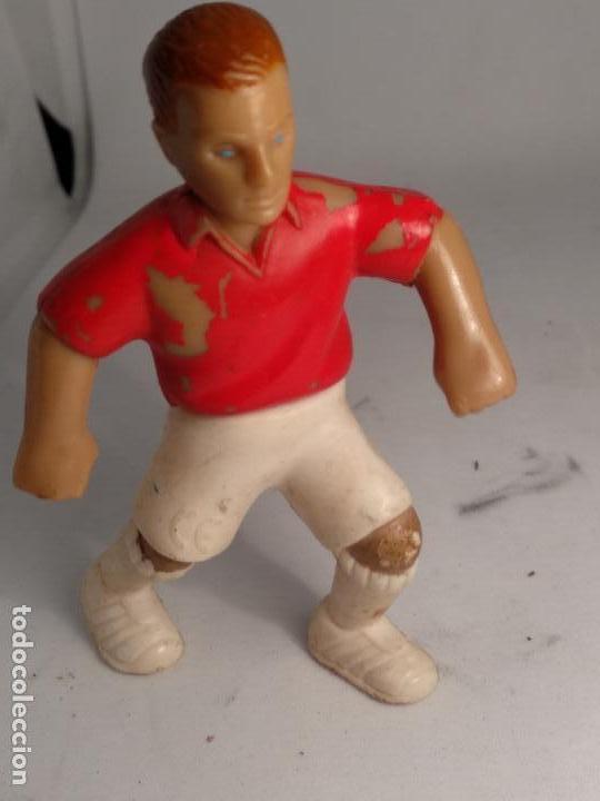 Gummi- und PVC-Figuren: Figura de Futbolista. Euro 2000. 1994 UEFA TM. Pl&aacute;stico