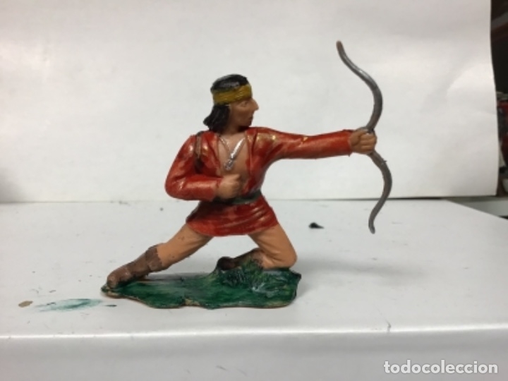 Figuras de goma y PVC: FIGURA INDIO REAMSA - INDIO DE REAMSA - Foto 2