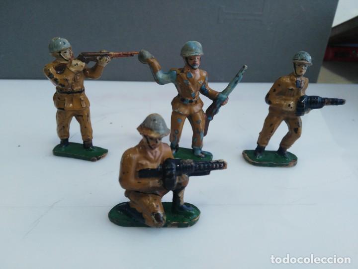 Figurines en Caoutchouc et PVC: lote de figuras  de mairza militares   soldados