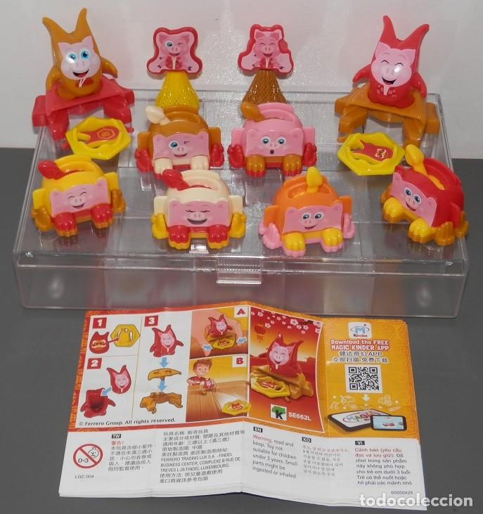 Figurines en Caoutchouc et PVC: KINDER SUPRISE  -- SERIE DE CHINA