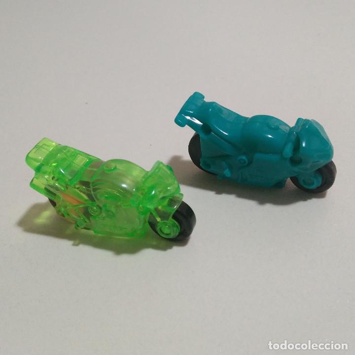 Figurines en Caoutchouc et PVC: LEER* KINDER MOTO MOTOCLICLETA MOTORBIKE VEHICULO MINIATURA DIORAMA BIKE CARRERA fERRERO