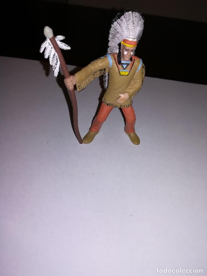 Figuras de goma y PVC: COMANSI FIGURA DE PVC INDIOS Y VAQUEROS MADE IN SPAIN - Foto 1
