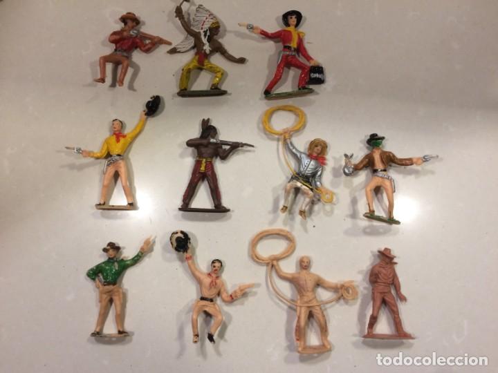 Figuras de goma y PVC: Lote figuras Comansi - Foto 1