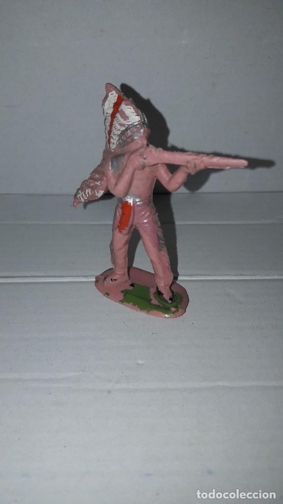 Figuras de goma y PVC: PECH. INDIO (1). A&Ntilde;OS 60. - Foto 1