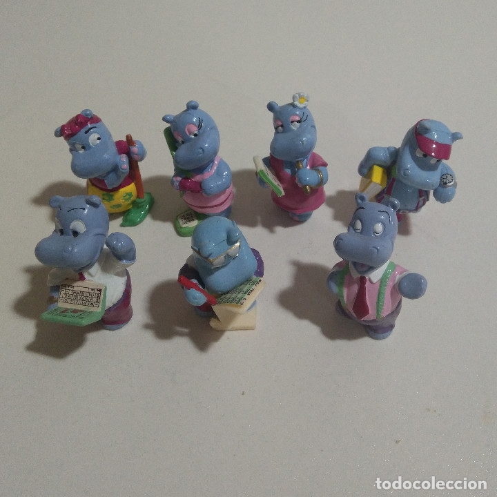 Figuras de Borracha e PVC: FIGURA happy hippo hipo KINDER MONOBLOC FERRERO HUEVO SORPRESA MU&Ntilde;ECO profesiones