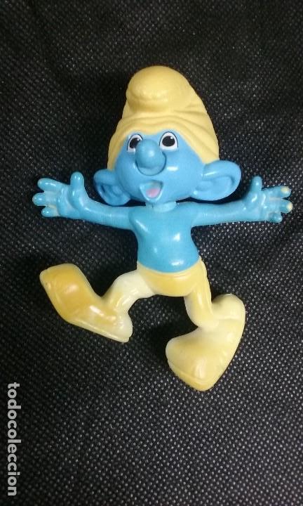 Figuras de goma y PVC: FIGURA PITUFO PEYO - Foto 1
