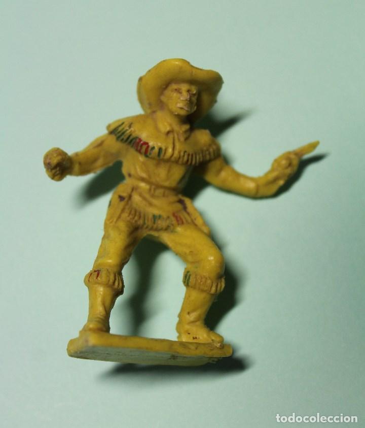 Figuras de Borracha e PVC: FIGURA DEL OESTE. VAQUERO.. VER FOTOS. A&Ntilde;OS 60.