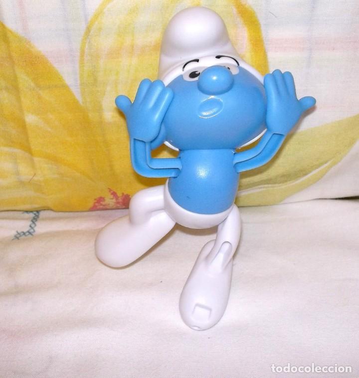 Rubber and PVC Figures: PITUFO PROMOCION BURGUER KING