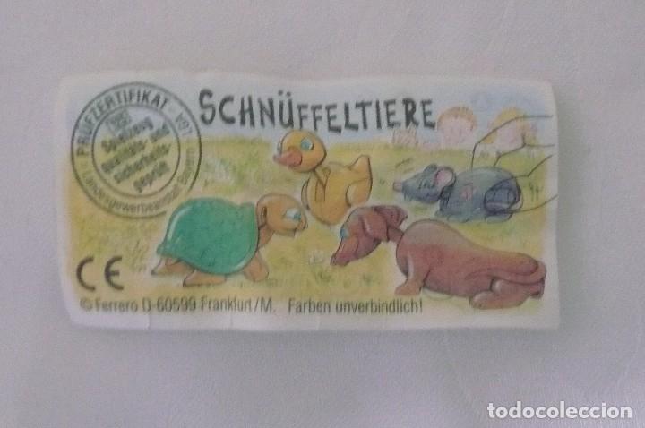 Figuras de goma Kinder: 1 serie completa  a&ntilde;o 1994 - Foto 2