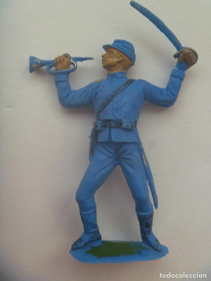 Figurines en Caoutchouc et PVC: FIGURA DE MILITAR NORTEAMERICANO GUERRA CIVIL, FEDERAL.