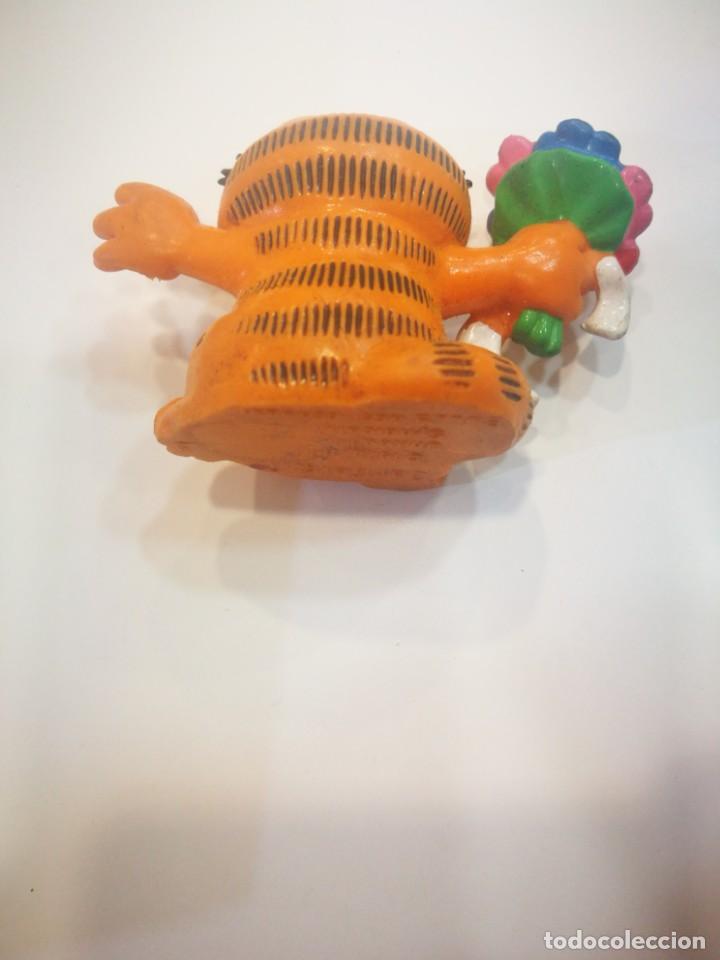 Figuras de goma y PVC: Bully Garfield ramo de flores 1981 - Foto 3