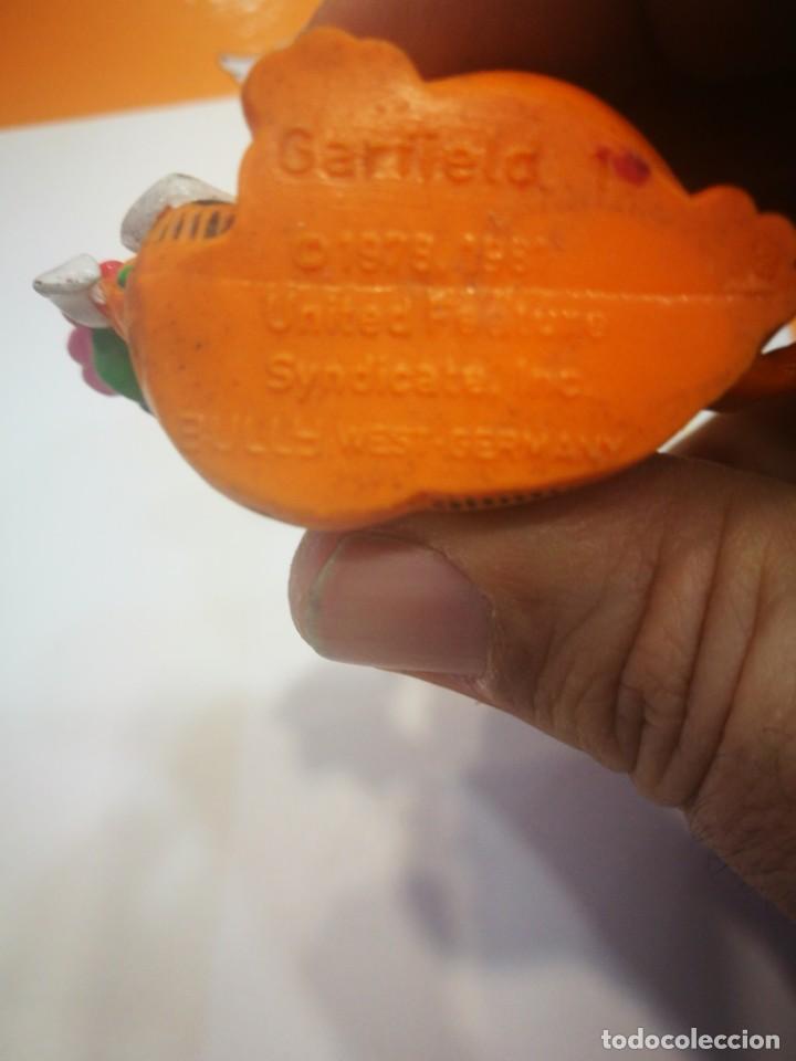Figuras de goma y PVC: Bully Garfield ramo de flores 1981 - Foto 4