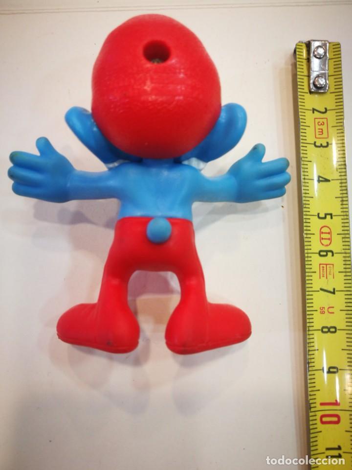 Figuras de goma y PVC: Pitufo Peyo 2013 McDonalds - Foto 3