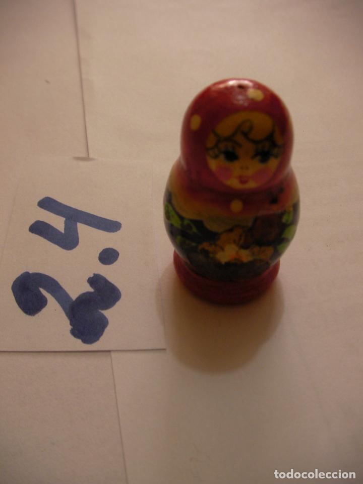 Rubber and PVC Figures: MINI MATRIOSKA (LA ULTIMA O PRIMERA, SEGUN SE VEA)